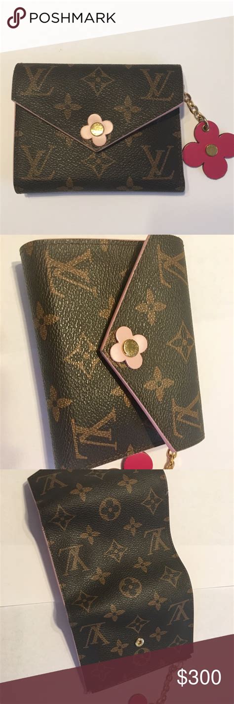 flower louis vuitton wallet|louis vuitton wallet for sale.